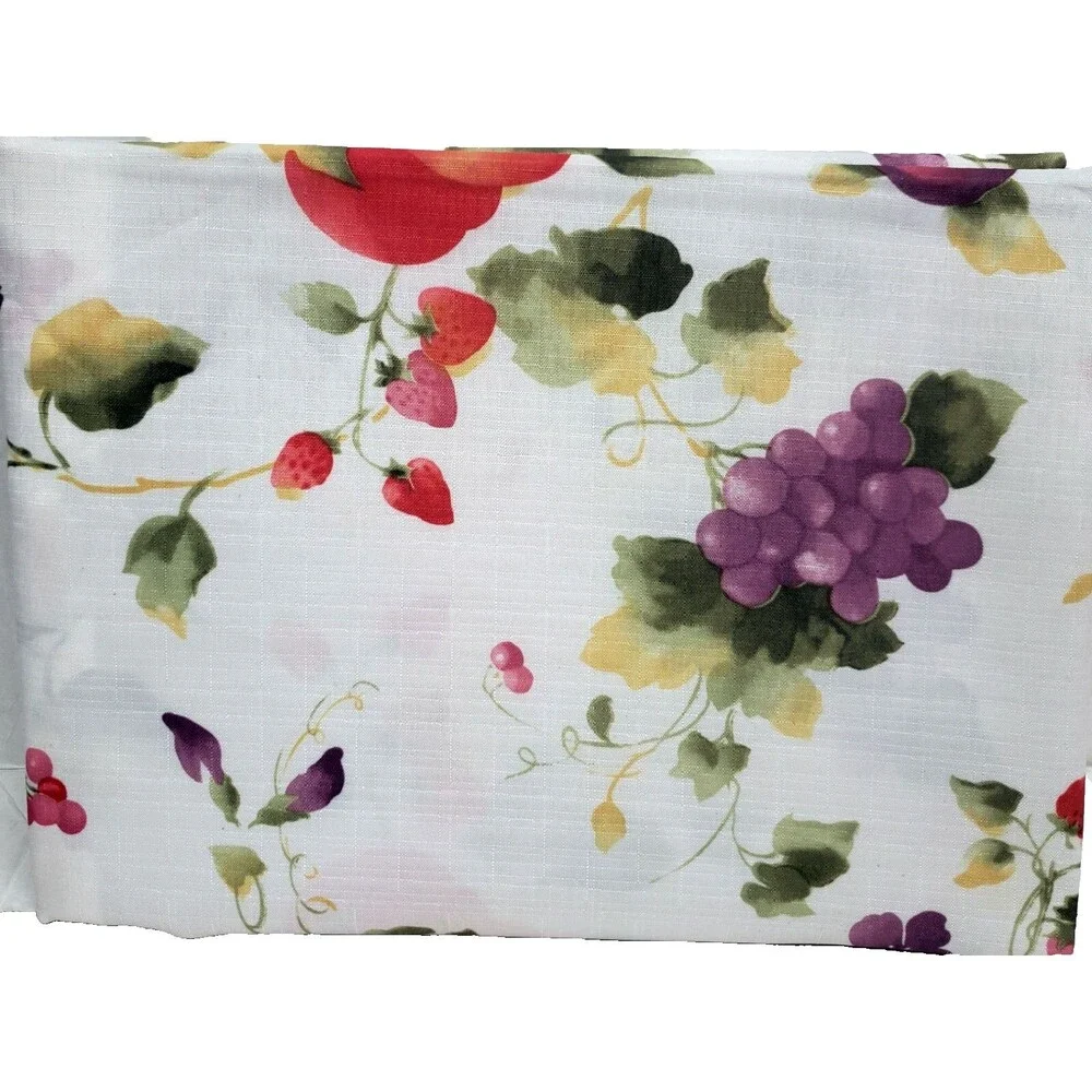 Printed Fabric Tablecloth, 52